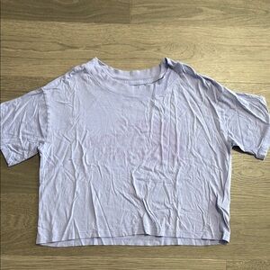 North Face cropped tee